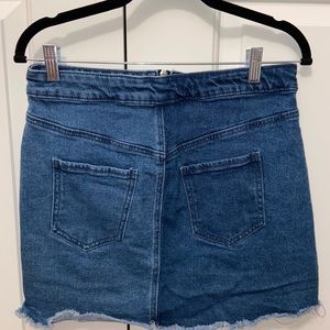 Wild Fable Jean Skirt